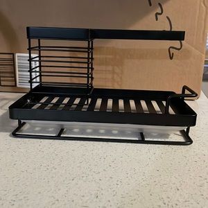 Sleek black Amazon Sink Accessory